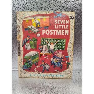Seven Little Postmen, A Little‎ Golden Book 1952 (Children's Hardcover) .29 cent